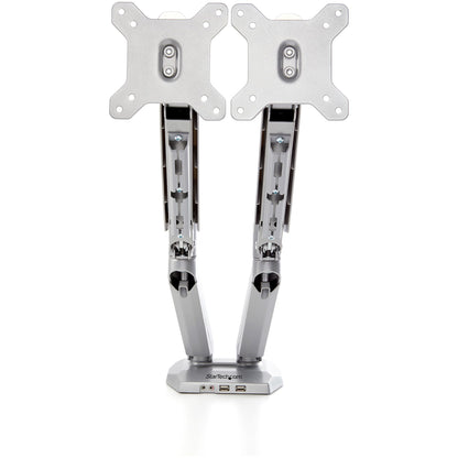 StarTech.com ARMSLIMDUOS monitor mount / stand 32" Desk Silver