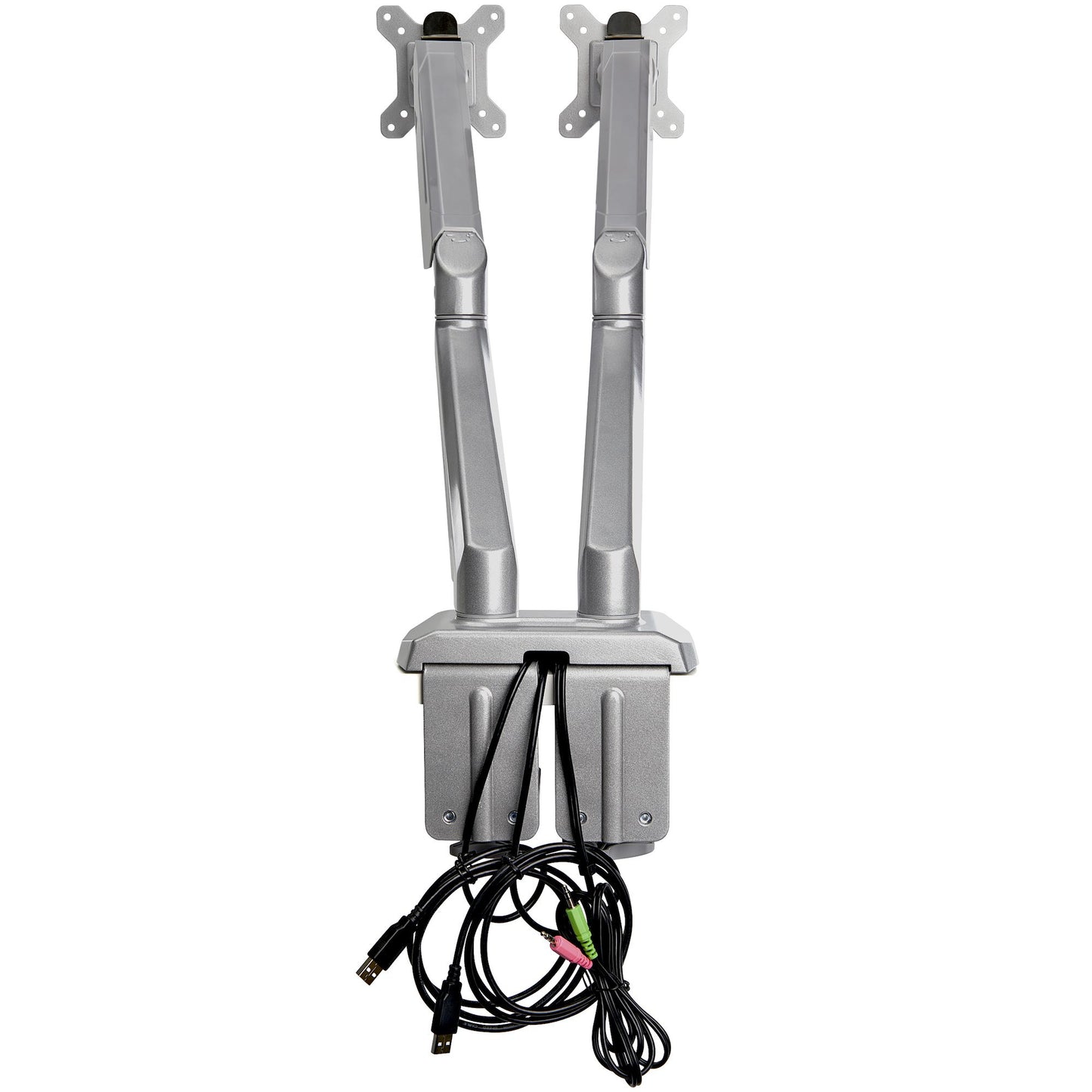 StarTech.com ARMSLIMDUOS monitor mount / stand 32" Desk Silver