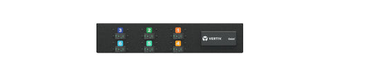 Vertiv U1077 power distribution unit (PDU) 24 AC outlet(s) 2U Black