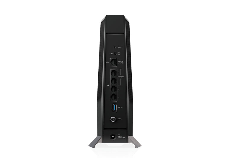 NETGEAR Nighthawk wireless router Gigabit Ethernet Dual-band (2.4 GHz / 5 GHz) Black