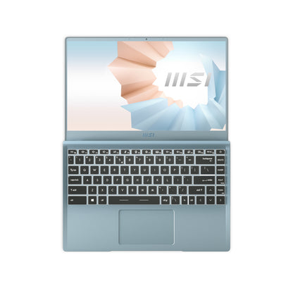 MSI Modern 14 B11MO-211 Intel® Core™ i3 i3-1115G4 Laptop 14" Full HD 8 GB DDR4-SDRAM 512 GB SSD Wi-Fi 5 (802.11ac) Windows 10 Home Blue