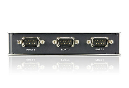 ATEN UC2324-AT laptop dock/port replicator USB 2.0 Type-B Metallic