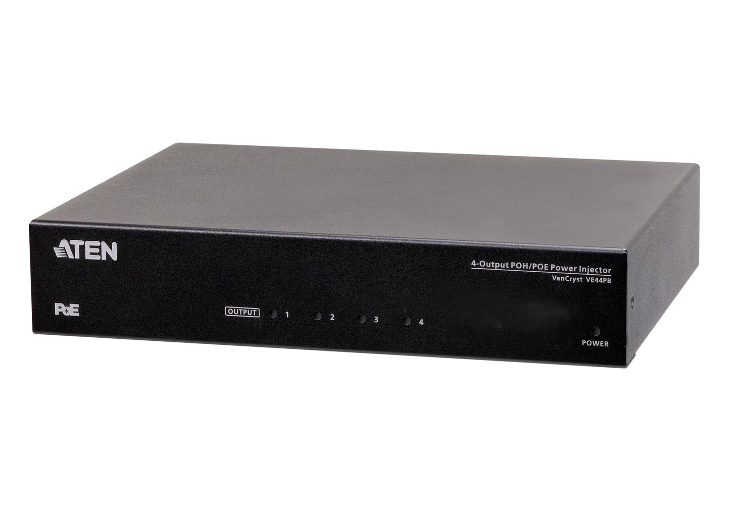ATEN VE44PB network extender Network transmitter & receiver Black
