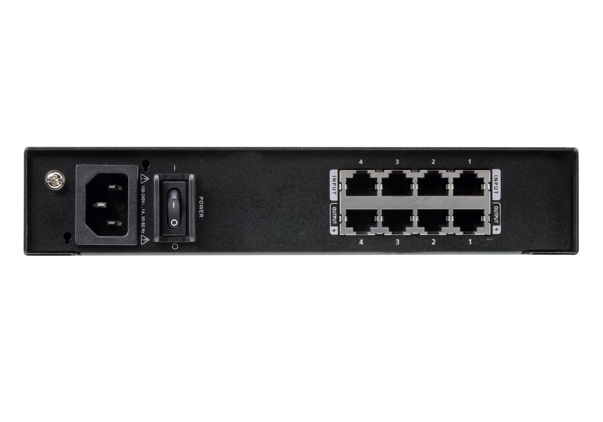 ATEN VE44PB network extender Network transmitter & receiver Black