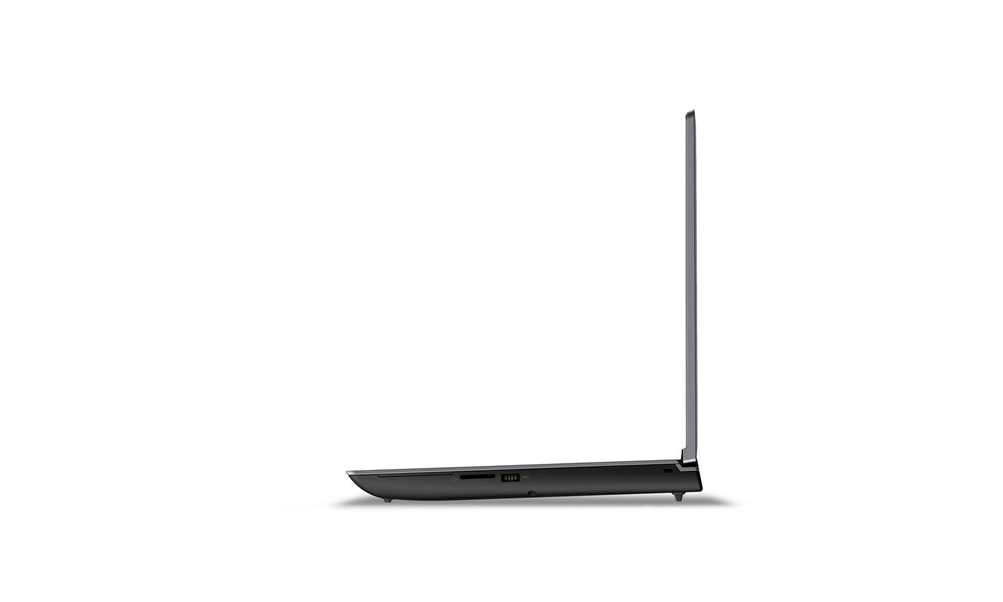 Lenovo ThinkPad P16 Gen 2 Intel® Core™ i7 i7-14700HX Mobile workstation 16" WQXGA 32 GB DDR5-SDRAM 1 TB SSD NVIDIA RTX 2000 Ada Wi-Fi 6E (802.11ax) Windows 11 Pro English Gray, Black