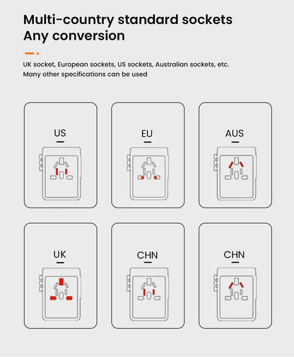 35W Universal Travel Adapter
