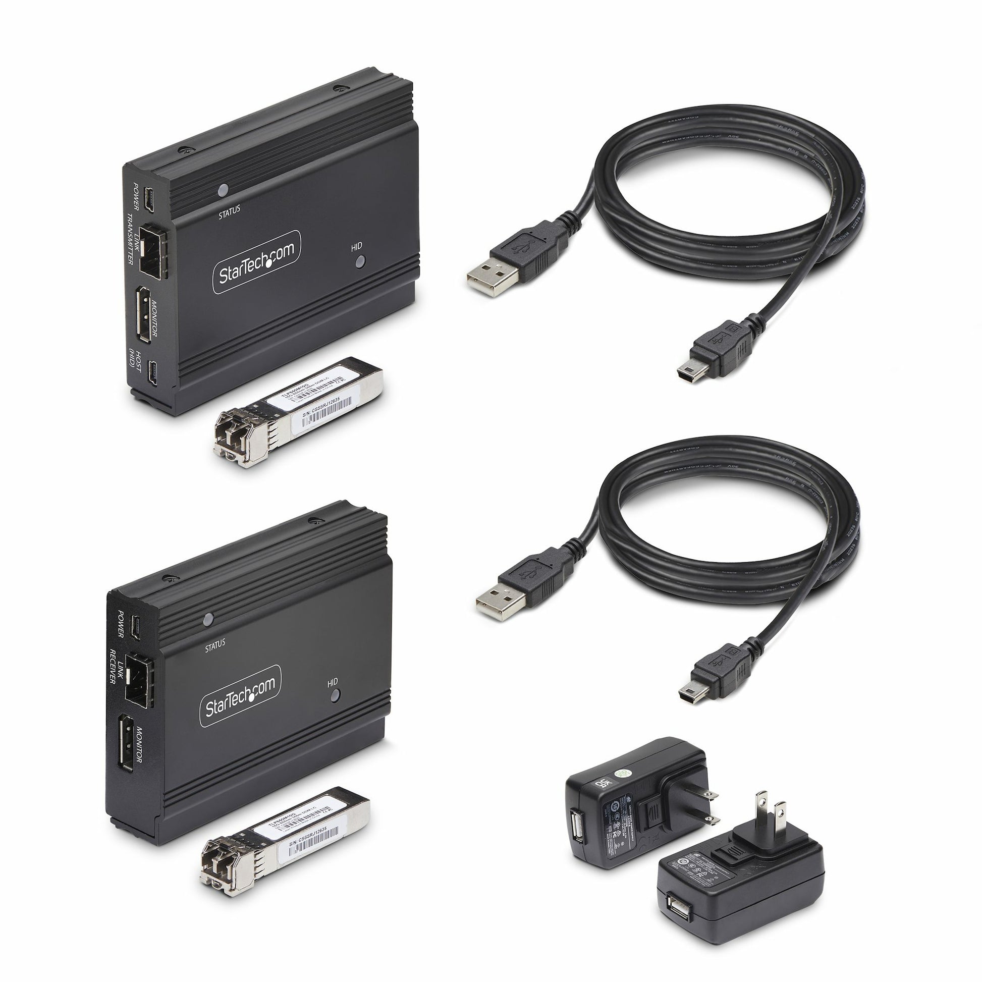 StarTech.com FD121-KVM-EXTENDER KVM extender Transmitter & receiver
