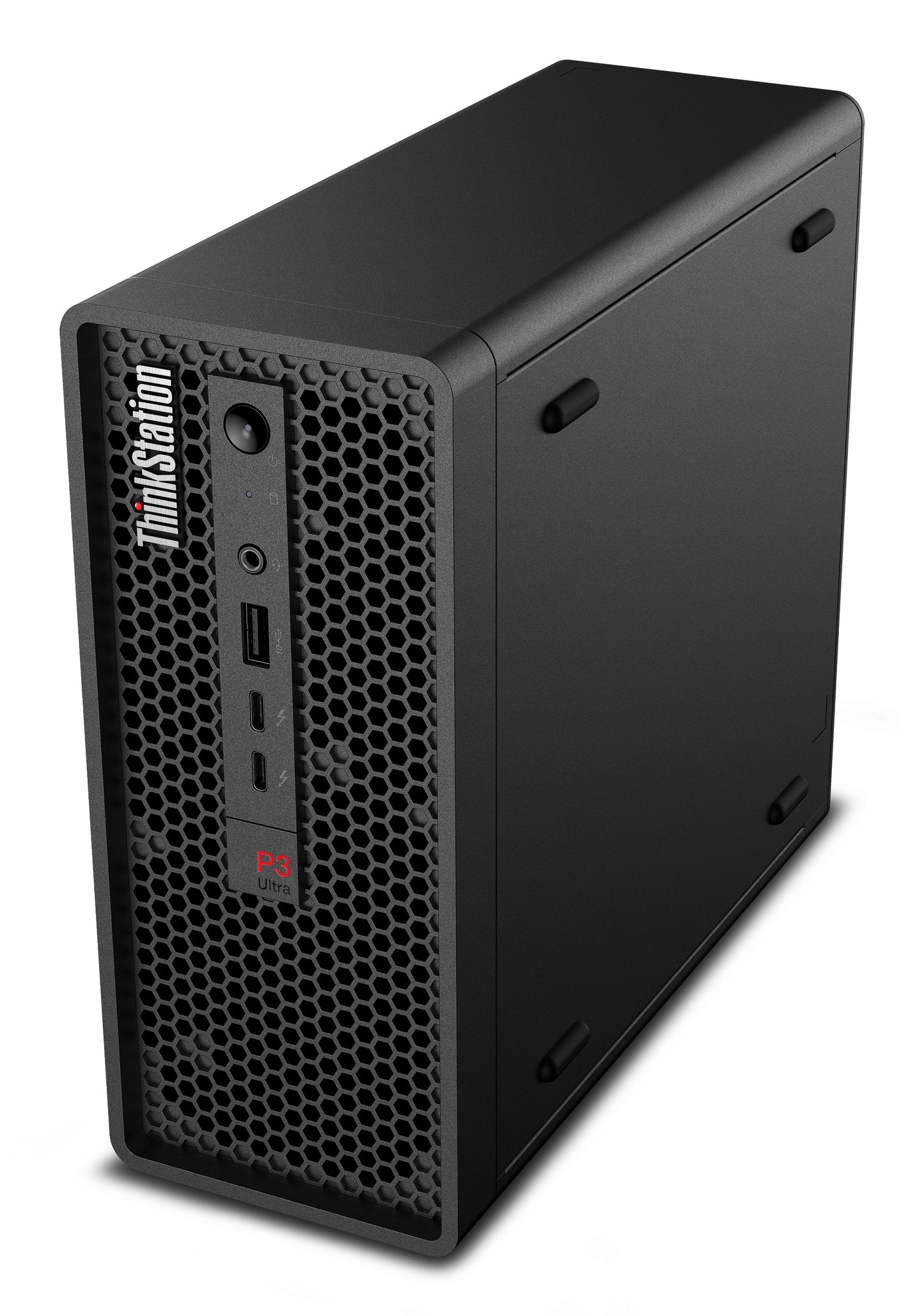 Lenovo ThinkStation P3 Ultra SFF Intel® Core™ i9 i9-14900K 16 GB DDR5-SDRAM 512 GB SSD NVIDIA T400 Windows 11 Pro Mini Tower Workstation Black