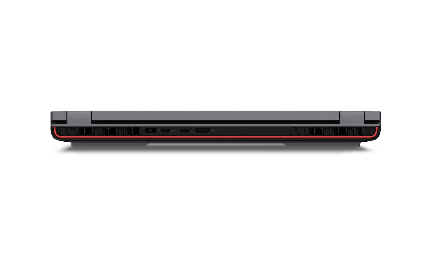 Lenovo ThinkPad P16 Gen 2 Intel® Core™ i7 i7-14700HX Mobile workstation 16" WQXGA 16 GB DDR5-SDRAM 512 GB SSD NVIDIA RTX 1000 Ada Wi-Fi 6E (802.11ax) Windows 11 Pro English Gray, Black