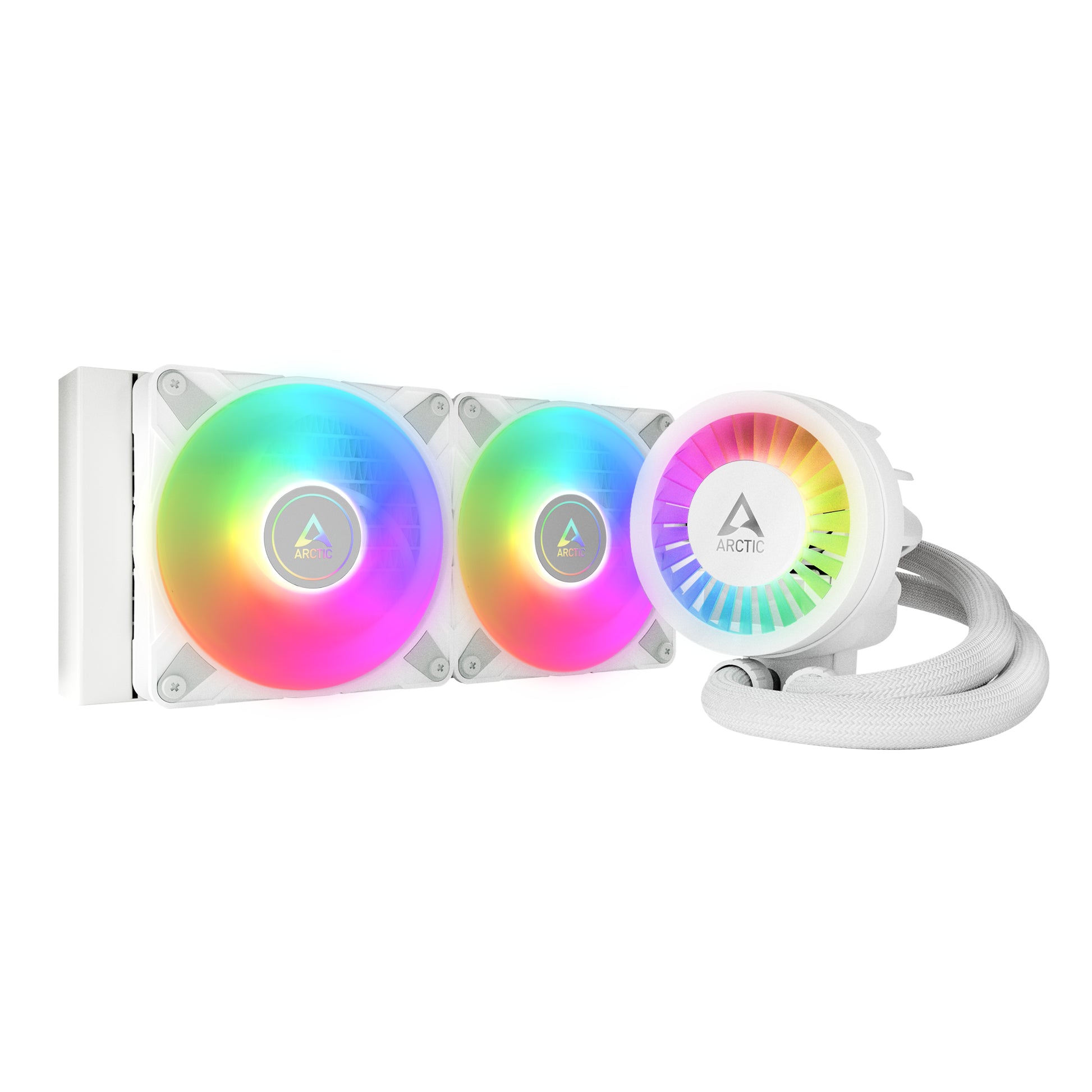ARCTIC Liquid Freezer III 240 A-RGB Processor All-in-one liquid cooler 4.72" (12 cm) White 1 pc(s)