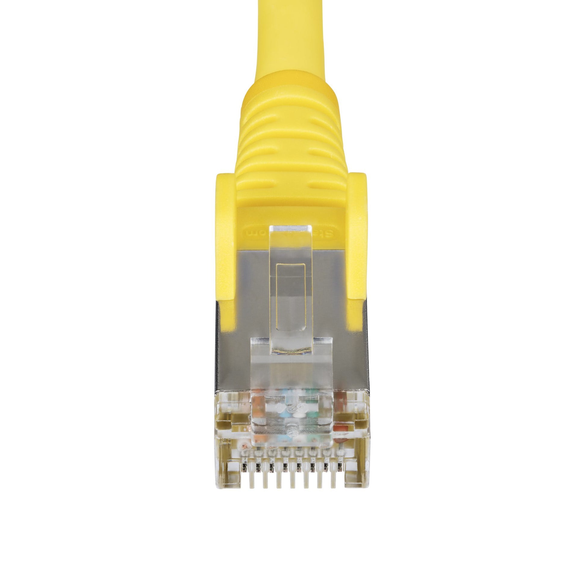 StarTech.com NLYL-25F-CAT6A-PATCH networking cable Yellow 299.2" (7.6 m) S/FTP (S-STP)