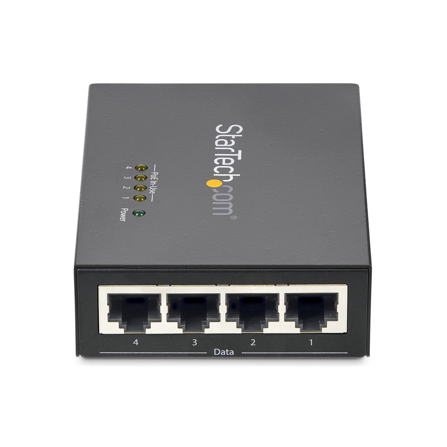 StarTech.com POEINJ4G network extender Network transmitter Black