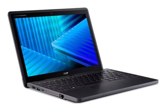 Acer TravelMate Spin B3 TMB312R-31-P4LS Intel® N N250 Hybrid (2-in-1) 12.2" Touchscreen WUXGA 8 GB LPDDR5-SDRAM 128 GB eMMC Wi-Fi 7 (802.11be) Windows 11 Pro Education Black