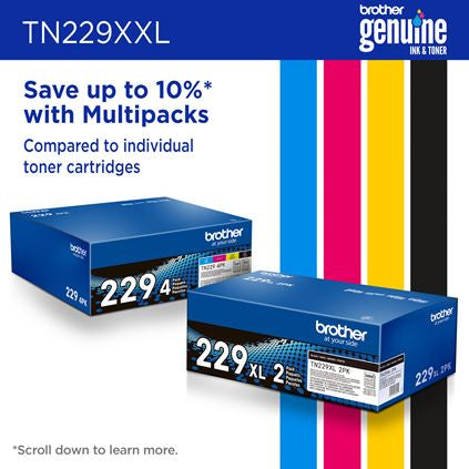Brother TN-229XXLC toner cartridge 1 pc(s) Original Cyan