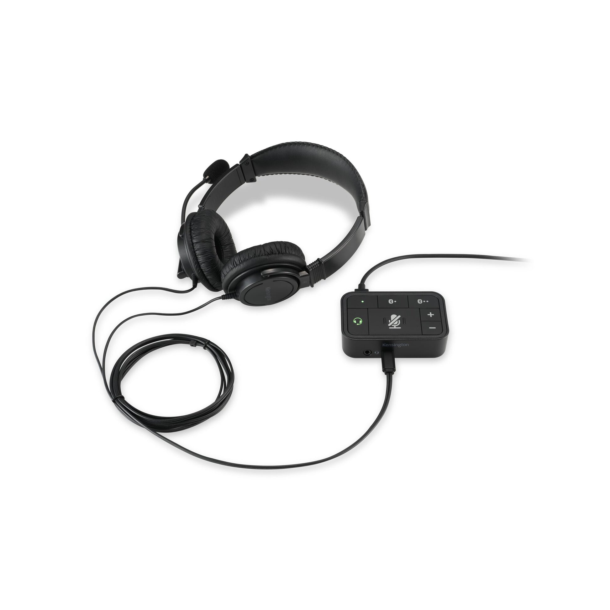 Kensington K83300WW headphones/headset Control adapter Bluetooth Black