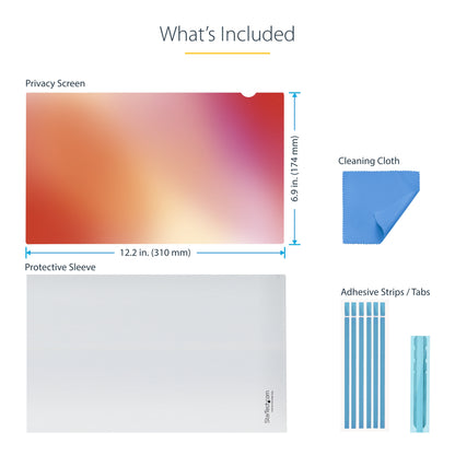 StarTech.com 14G-PRIVACY-SCREEN display privacy filters 14" Laptop Frameless display privacy filter