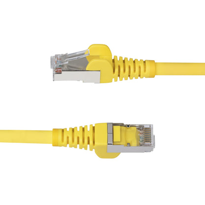 StarTech.com NLYL-25F-CAT6A-PATCH networking cable Yellow 299.2" (7.6 m) S/FTP (S-STP)