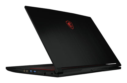 MSI Gaming THIN GF63 12VE-437US laptop Intel® Core™ i5 i5-12450H 15.6" Full HD 8 GB DDR4-SDRAM 512 GB SSD NVIDIA GeForce RTX 4050 Wi-Fi 6 (802.11ax) Windows 11 Home Black