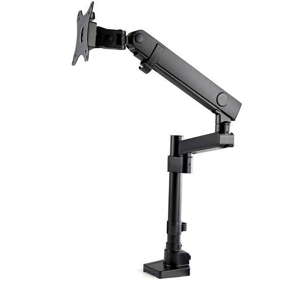 StarTech.com ARMPIVOT2USB3 monitor mount / stand 34" Desk Black
