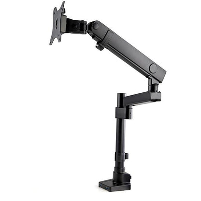 StarTech.com ARMPIVOT2USB3 monitor mount / stand 34" Desk Black