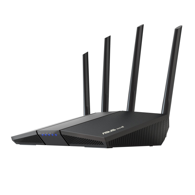 ASUS RT-AX55 wireless router Gigabit Ethernet Dual-band (2.4 GHz / 5 GHz) Black
