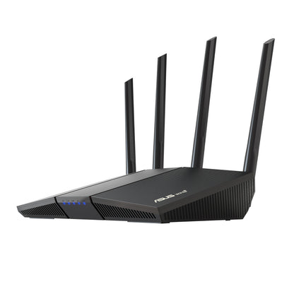 ASUS RT-AX55 wireless router Gigabit Ethernet Dual-band (2.4 GHz / 5 GHz) Black
