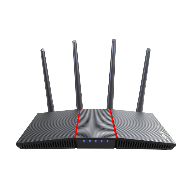 ASUS RT-AX55 wireless router Gigabit Ethernet Dual-band (2.4 GHz / 5 GHz) Black