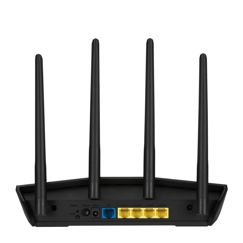 ASUS RT-AX55 wireless router Gigabit Ethernet Dual-band (2.4 GHz / 5 GHz) Black