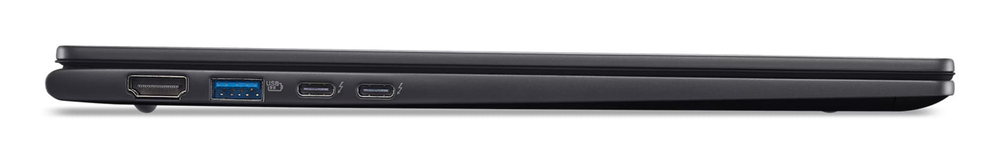 Acer TravelMate P6 14 AI TMP614-54-783H Copilot+ PC Intel Core Ultra 7 256V Laptop 14" WQXGA+ 16 GB LPDDR5x-SDRAM 1 TB SSD Wi-Fi 7 (802.11be) Windows 11 Pro Black