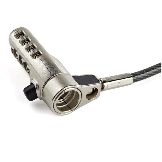 StarTech.com LTULOCK4D cable lock Black, Silver 78.7" (2 m)