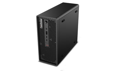 Lenovo ThinkStation P360 Ultra Intel® Core™ i5 i5-12400T 32 GB DDR5-SDRAM 1 TB SSD NVIDIA Quadro T1000 Windows 11 Pro Mini Tower Workstation Black