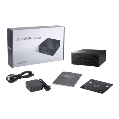 ASUS PN62S-BB5042MD2 PC/workstation barebone Black i5-10210U 1.6 GHz