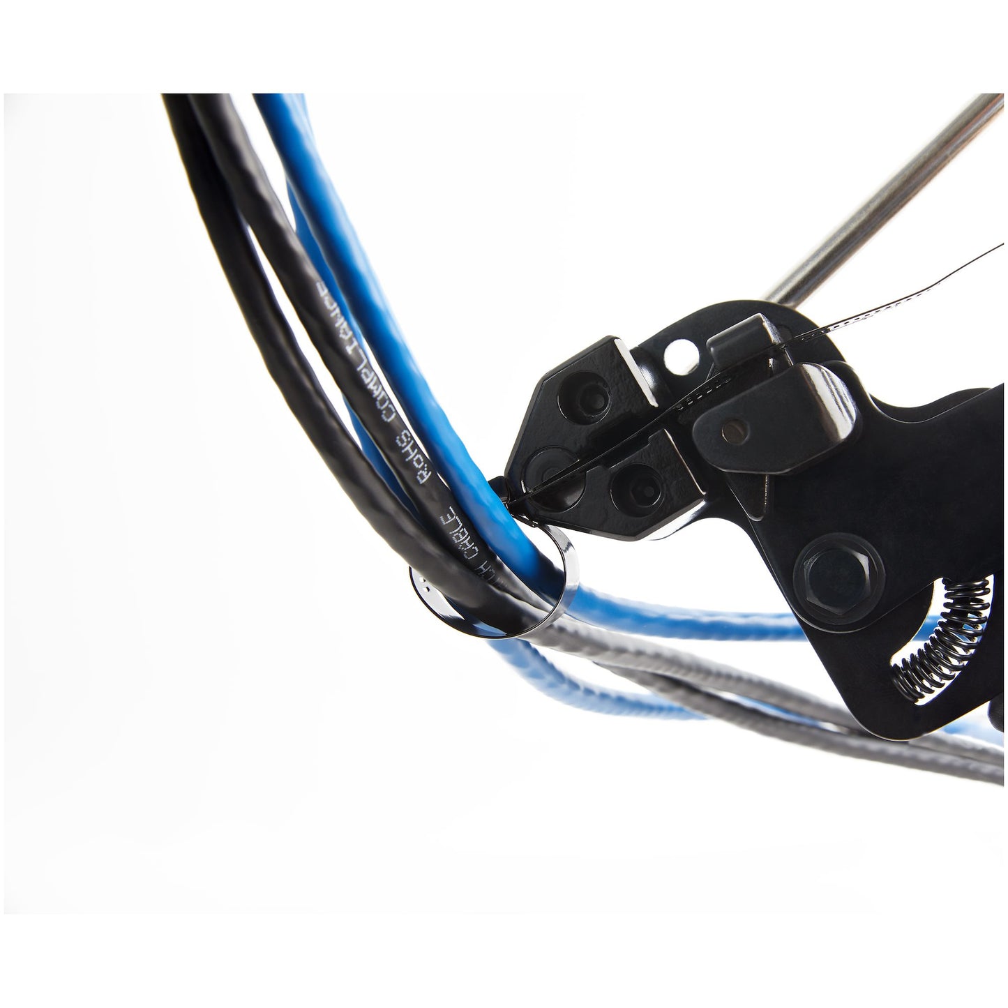 StarTech.com Metal Cable Tie Tool - Metal Zip Tie Tightener Tool - Stainless Steel Cable Tie Installation Gun - Tensioning & Cutting Zip Ties Tool - Tensioner & Cutter for Metal Tie Wrap