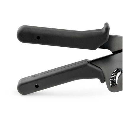 StarTech.com Metal Cable Tie Tool - Metal Zip Tie Tightener Tool - Stainless Steel Cable Tie Installation Gun - Tensioning & Cutting Zip Ties Tool - Tensioner & Cutter for Metal Tie Wrap