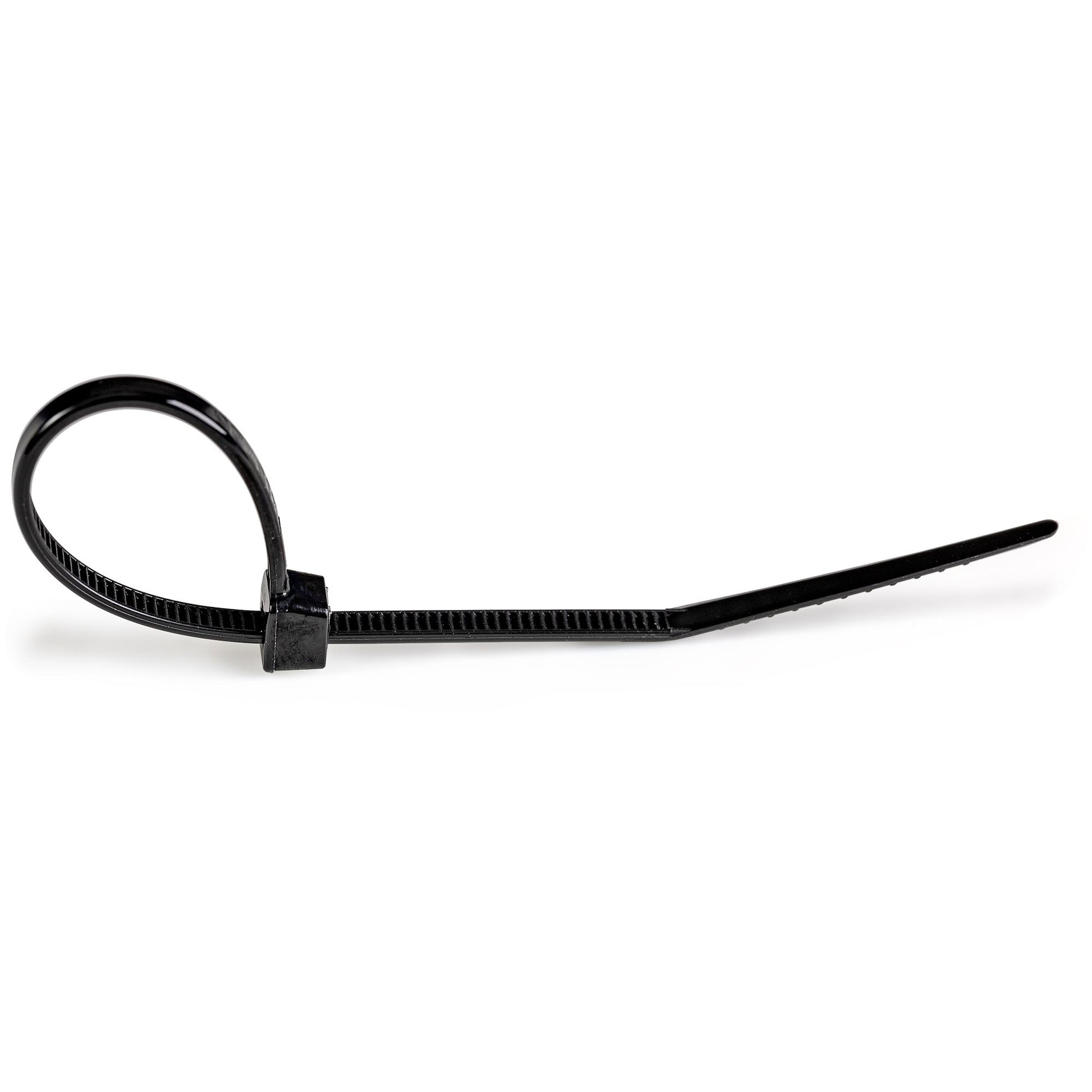 StarTech.com CBMZT6BK cable tie Releasable cable tie Nylon, Plastic Black 1000 pc(s)