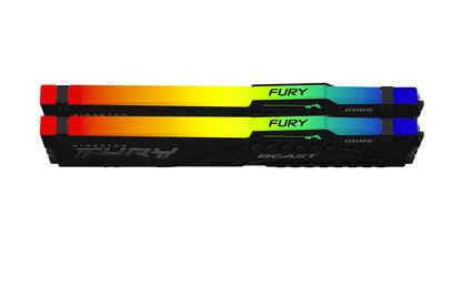 Kingston Technology FURY Beast RGB memory module 64 GB 2 x 32 GB DDR5 5600 MT/s