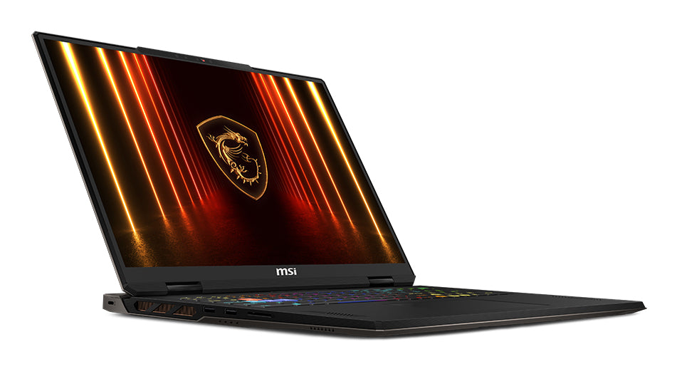 MSI Vector A18 HX A9WIG-076US laptop AMD Ryzen™ 9 9955HX Netbook 18" Quad HD+ 64 GB DDR5-SDRAM 2 TB SSD NVIDIA GeForce RTX 5080 Wi-Fi 7 (802.11be) Windows 11 Pro Black