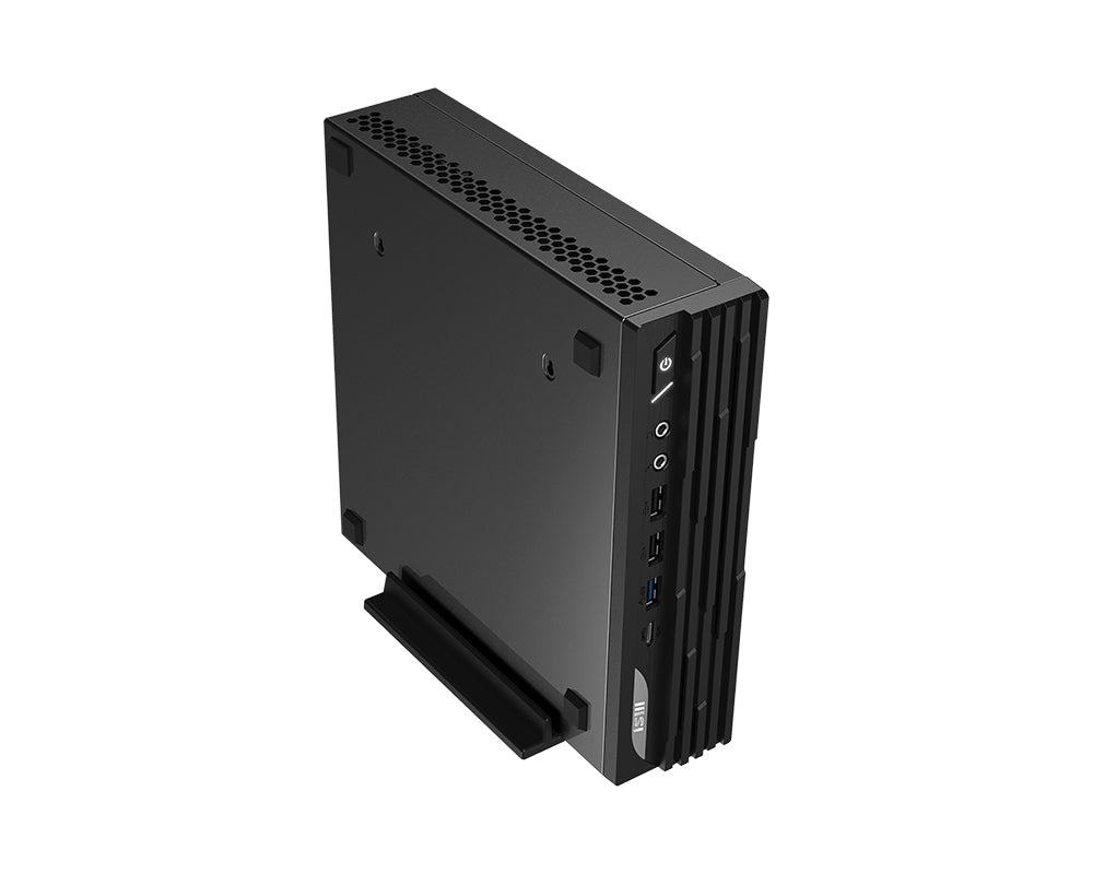 MSI Pro DP21 14M-1004US Intel® Core™ i3 i3-14100 8 GB DDR5-SDRAM 500 GB SSD Windows 11 Home Desktop Mini PC Black
