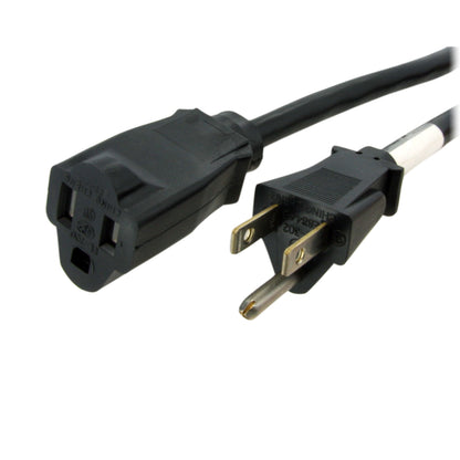 StarTech.com PAC10125 power cable Black 300" (7.62 m) NEMA 5-15P NEMA 5-15R