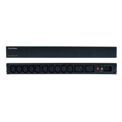 CyberPower PDU20BHVIEC12RA power distribution unit (PDU) 12 AC outlet(s) 1U Black