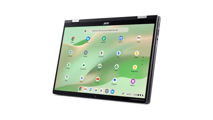 Acer Chromebook Enterprise Spin 714 CP714-2WN-7073 Intel® Core™ i7 i7-1355U 14" Touchscreen WQXGA 16 GB LPDDR4x-SDRAM 256 GB SSD Wi-Fi 6E (802.11ax) ChromeOS for Enterprise Gray