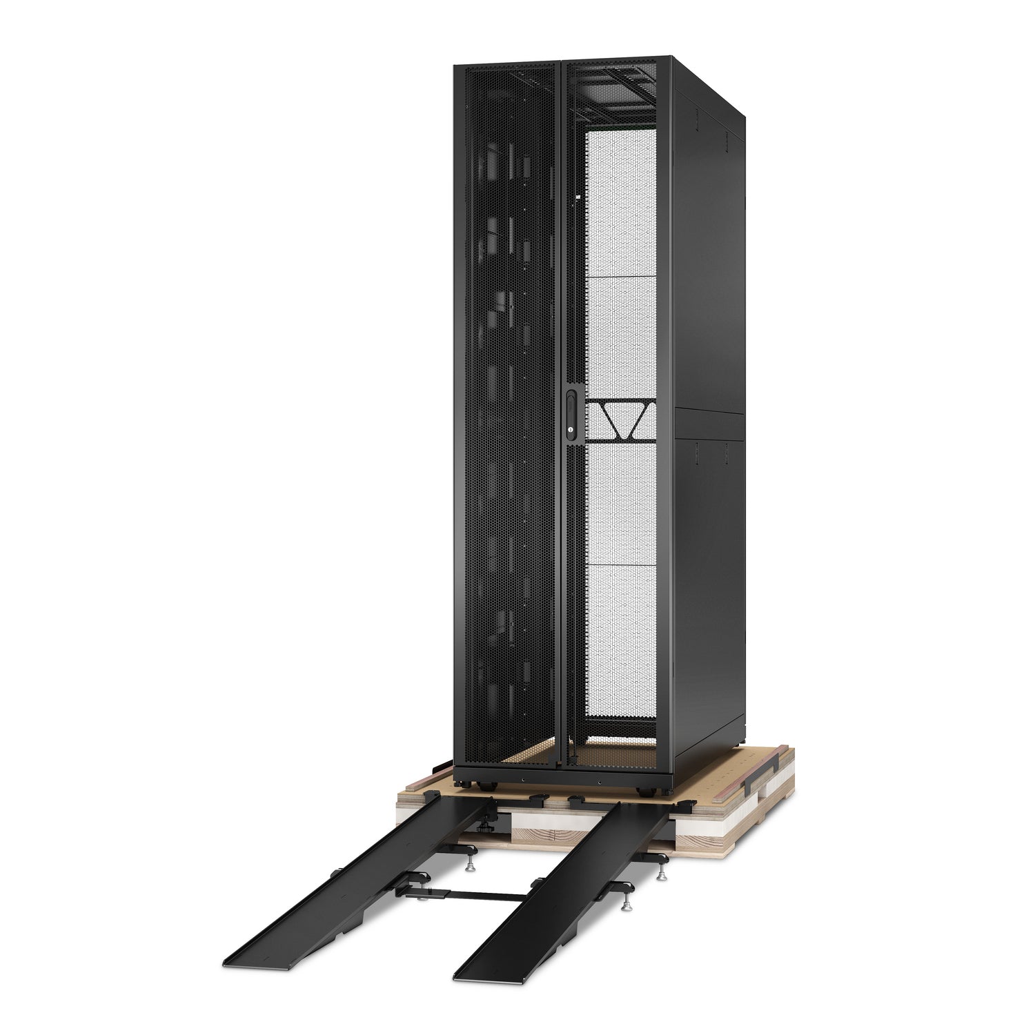 APC AR9658SPB2 rack cabinet 52U Freestanding rack Black