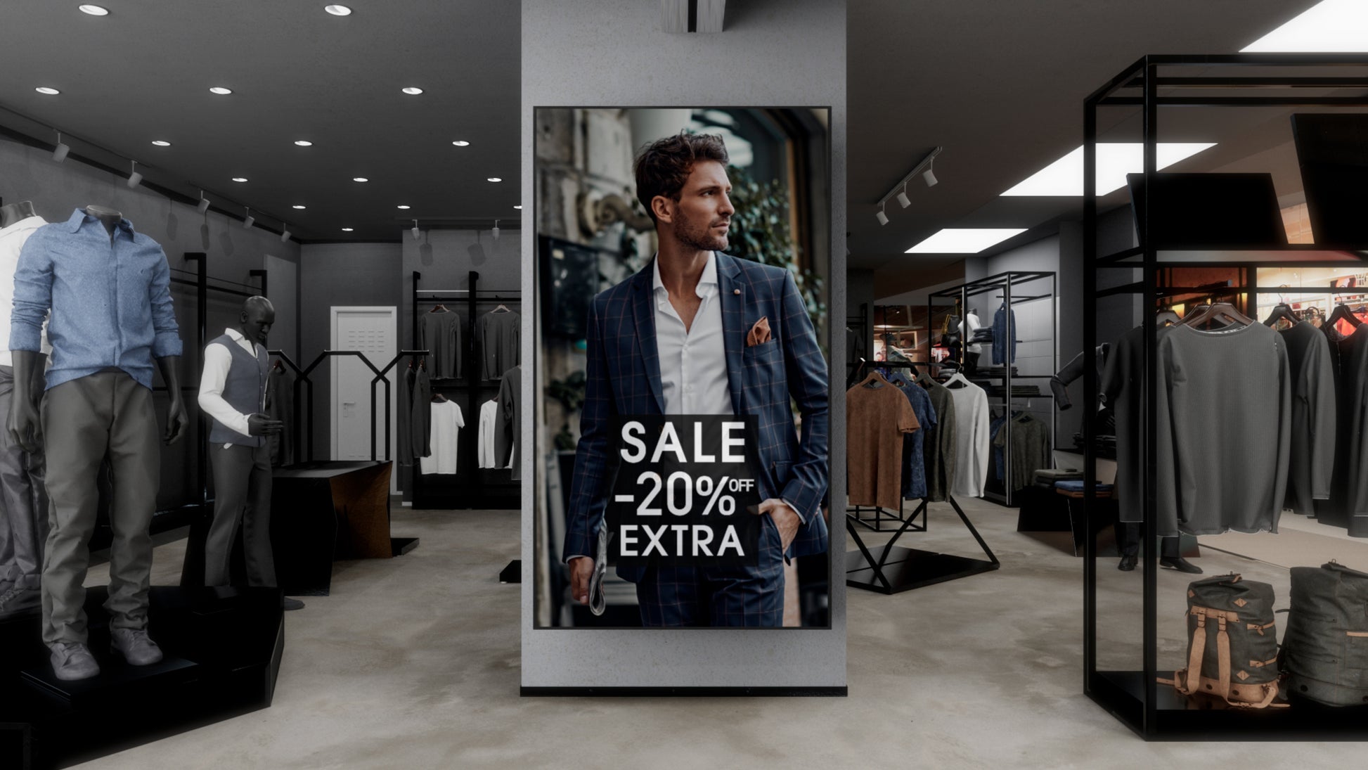 Sony FW-98BZ53L signage display Digital signage flat panel 98" LED Wi-Fi 780 cd/m² 4K Ultra HD Black Android 24/7