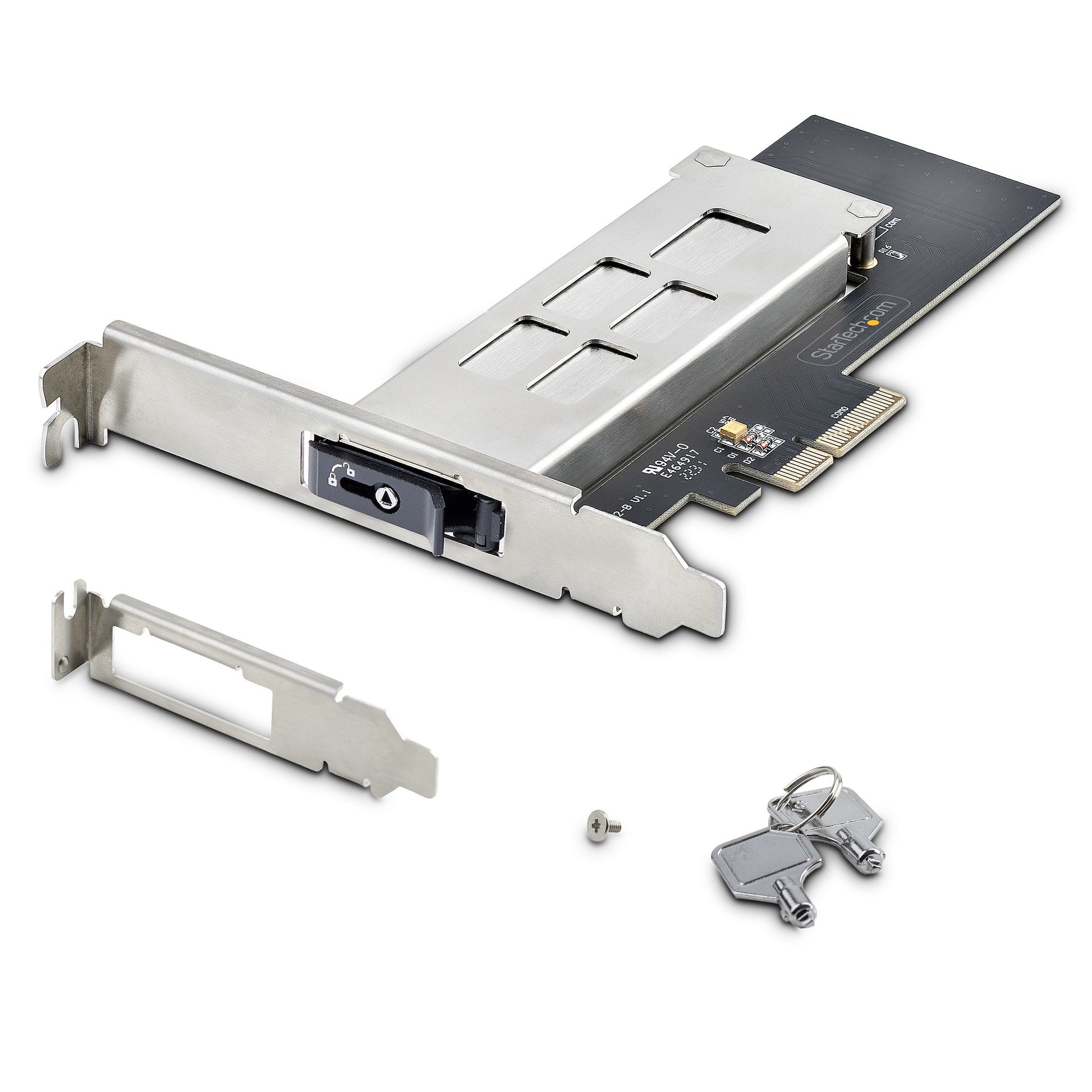 StarTech.com M2-REMOVABLE-PCIE-N1 interface cards/adapter Internal M.2