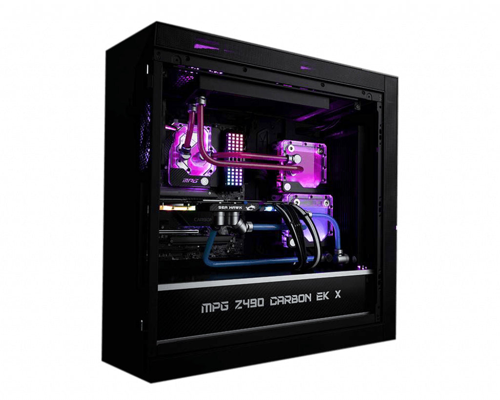 MSI MPG Z490 CARBON EK X Intel Z490 LGA 1200 (Socket H5) ATX