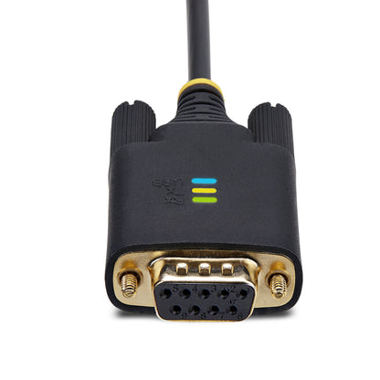 StarTech.com 1P6FFCN-USB-SERIAL serial cable Black 78.7" (2 m) USB Type-A DB-9