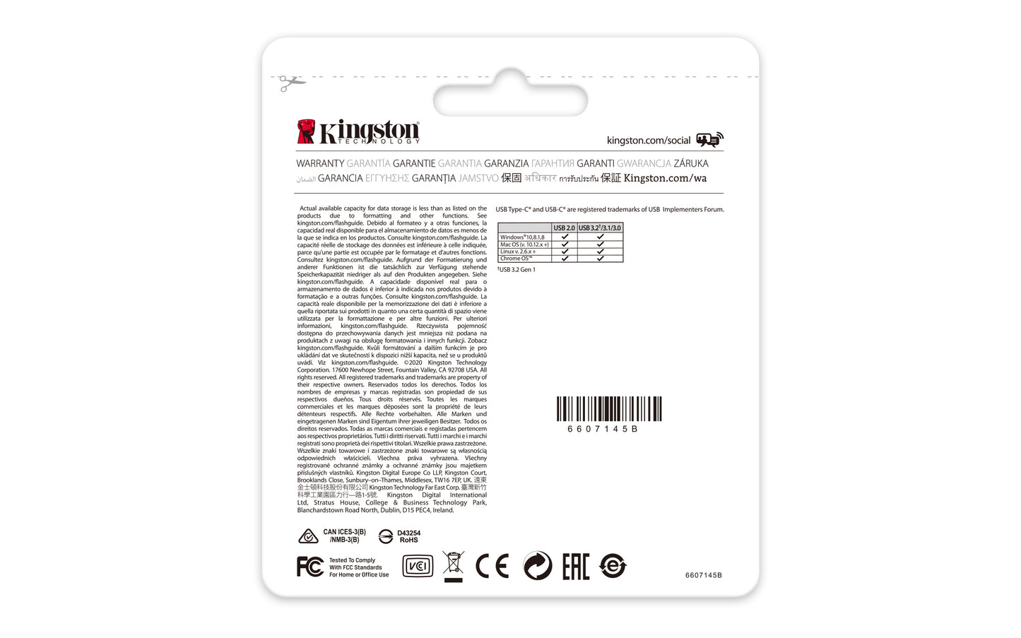 Kingston Technology DataTraveler 70 USB flash drive 256 GB USB Type-C 3.2 Gen 1 (3.1 Gen 1) Black