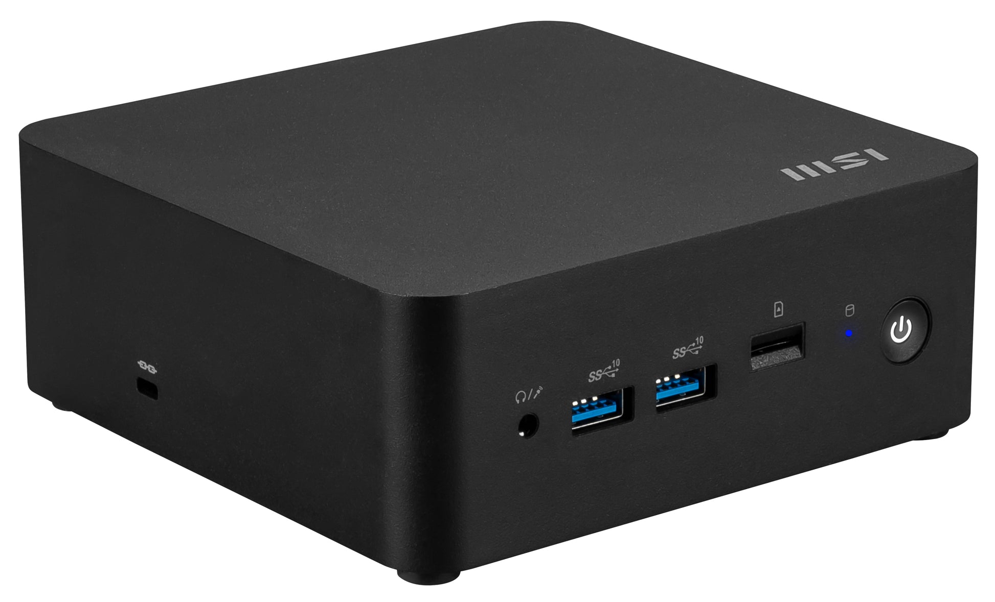 MSI Cubi NUC 13MQG-202BUS PC/workstation barebone 0.84L sized PC Black i7-1365U Intel SoC