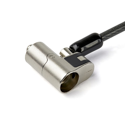 StarTech.com LTULOCKKEY cable lock Black, Stainless steel 78.7" (2 m)
