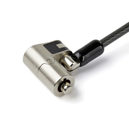 StarTech.com LTULOCKKEY cable lock Black, Stainless steel 78.7" (2 m)